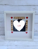 New Baby Arrival Scrabble Photo Frame