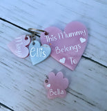 Mother's Day Personalised Keyring