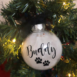 Dog Memory Bauble