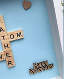 Father Scrabble Frame