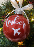 Personalised Cabin Crew Bauble