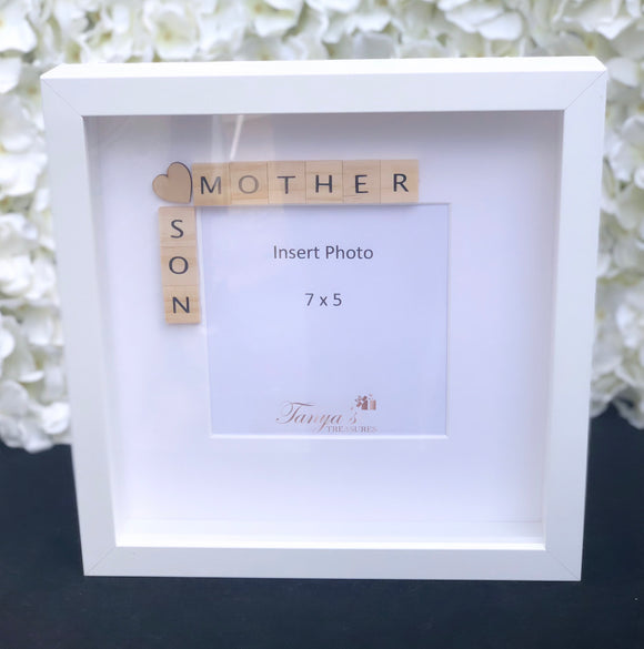 Personalised Photo Frame For Mum From Son