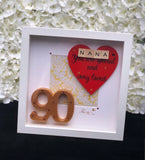 90th Birthday Frame