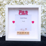 It's A Girl Photo Frame
