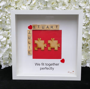 Personalised Scrabble Frame