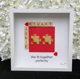 Personalised Scrabble Frame